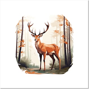 Deer Lover Posters and Art